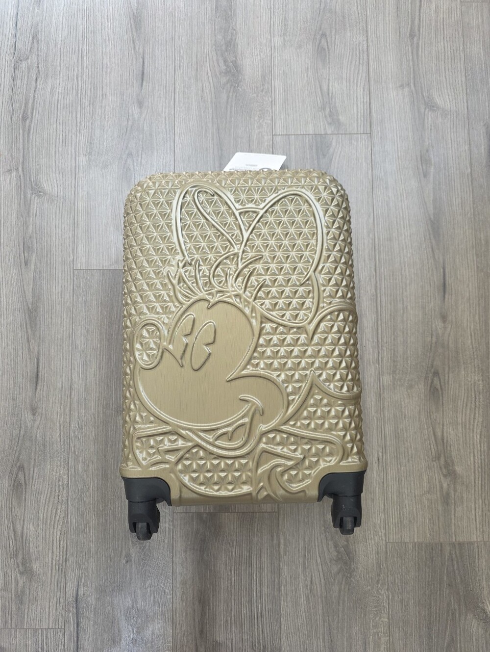 Ful Disney Mickey Mouse Gold 21 inch Rolling Carry On Luggage